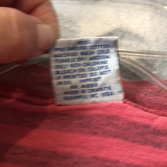 Vintage Cal Cru shirt Men's L / XL two tone pink stripe GRAND CANYON logo retro - Picture 5 of 9